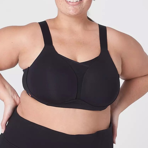 Livi Black Wireless Sports Bra, Size: 50B - Picture 9 of 11